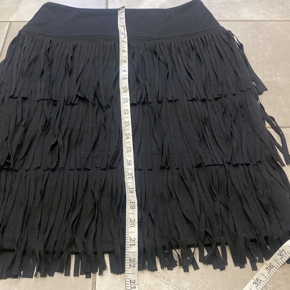 Three Tier Fringe Skirt - Picture 5 of 8